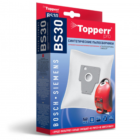 Topperr BS30 Синтетические мешки для Bosch-Siemens
